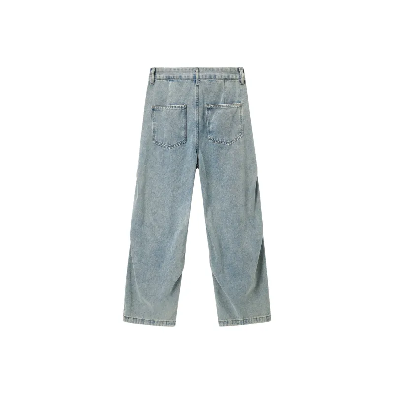 Yiwen Jeans Unisex Blue-1