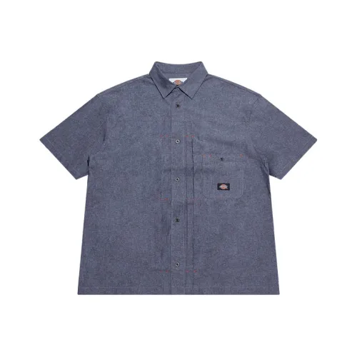 Dickies Shirts Unisex Chambray Gray