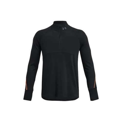 Under Armour Men's UA Qualifier Run 2.0 ½ Zip Sweatshirt Black