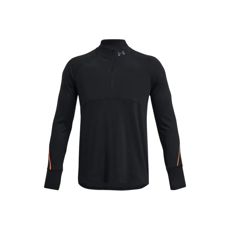 Under Armour Men's UA Qualifier Run 2.0 ½ Zip Sweatshirt Black-0