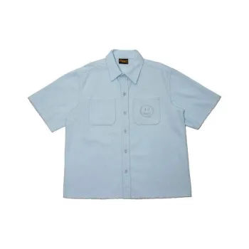 Drew House Smiley Collection Shirt Unisex Light Blue
