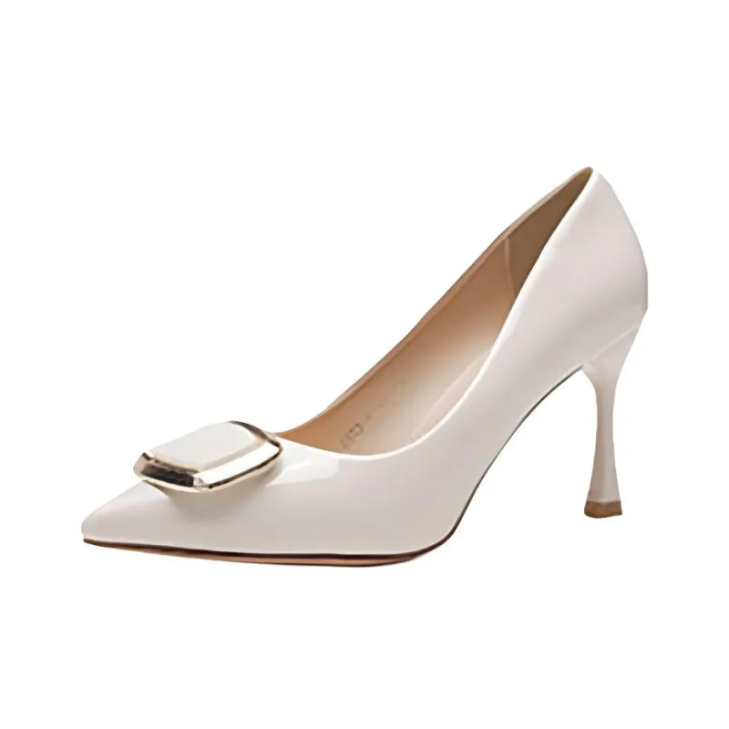 Than Than Me Slim Heel High Heels Women's-8