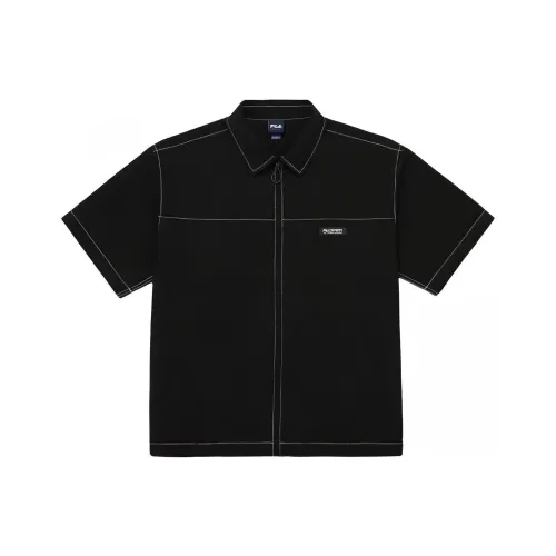 FILA Shirts Unisex Black