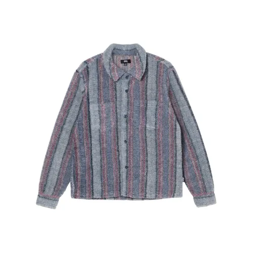 Stussy Stripe Sherpa Shirt
