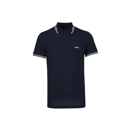 HUGO BOSS Logo print Polo Shirt