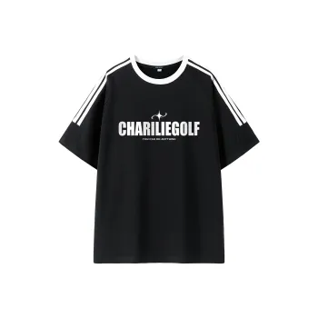 CHARLIE GOLF T Shirt Unisex Black