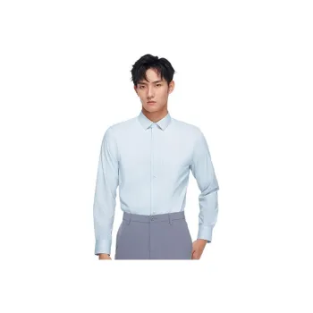 GOLDLION Shirt Men's Light Green