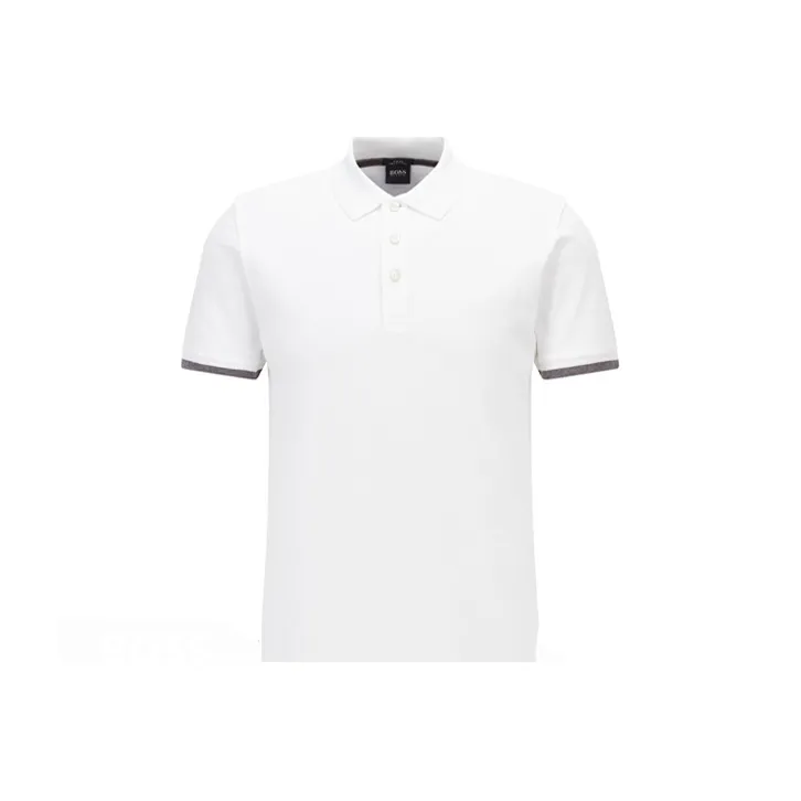HUGO BOSS Polo Shirts Men White-0