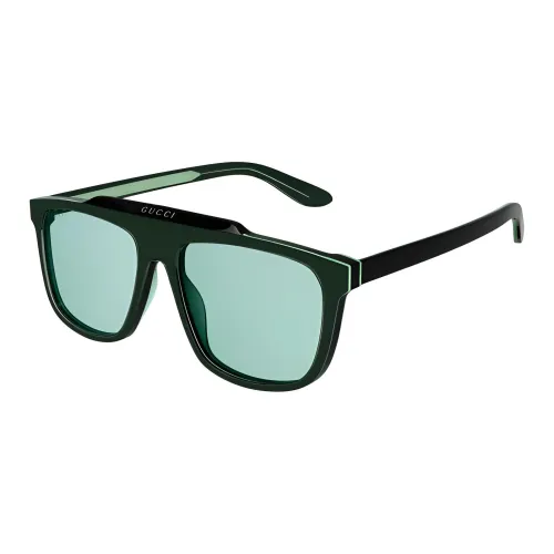 GUCCI Sunglasses Unisex Black/Green