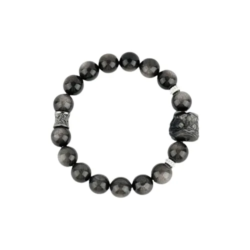 JINGUIFU Obsidian Bracelets Unisex