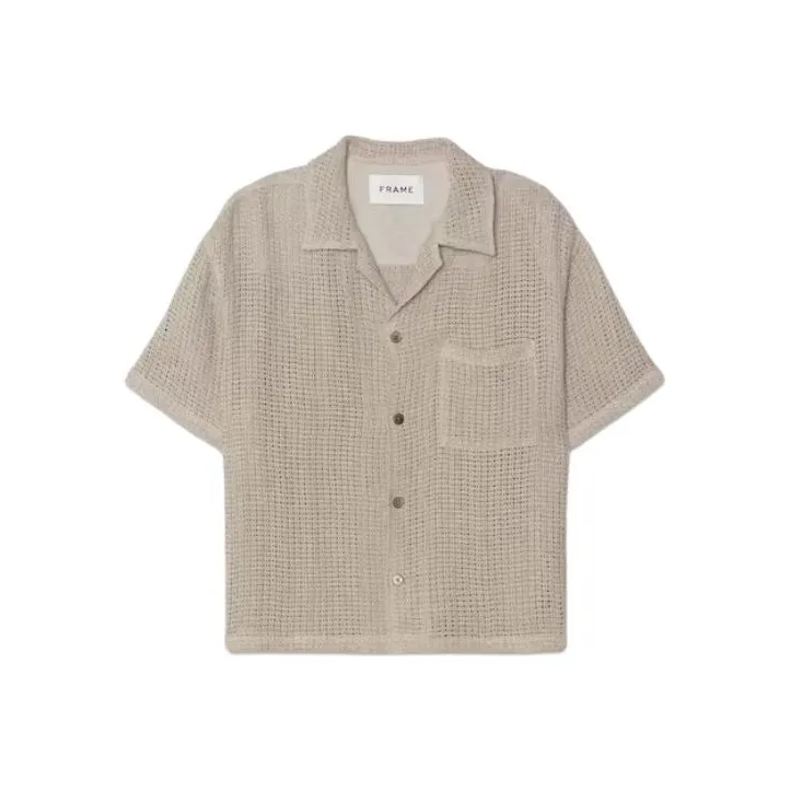 FRAME SS24 Shirt Men's Smoke Beige-0