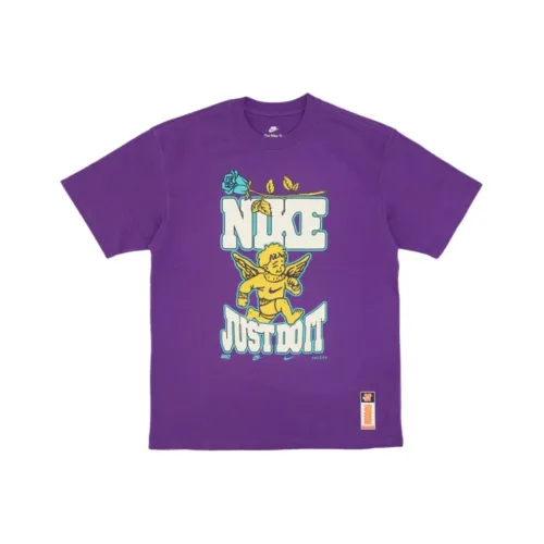 Nike T Shirts Men Purple