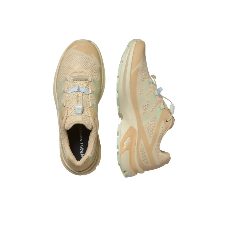 SALOMON XT EVR Low Top Outdoor Shoes Women's Beige Green-1