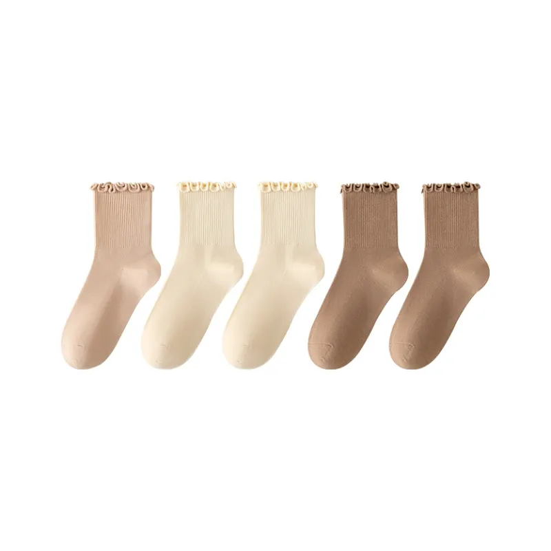 Top Melon Mid Calf Socks Women's 5 Pack-31