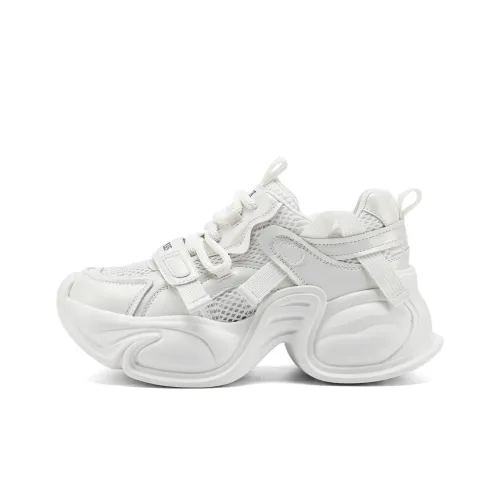 FIVE PLUS Anti Slip Wear Resistant Low Top Chunky Sneakers Women's