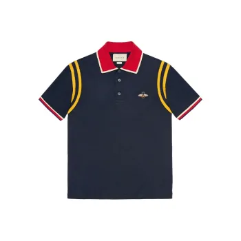 GUCCI Cotton Polo With Bee