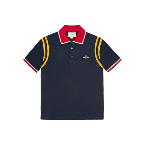 GUCCI Cotton Polo With Bee
