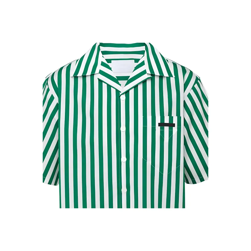 PRADA Shirts Men Green-1