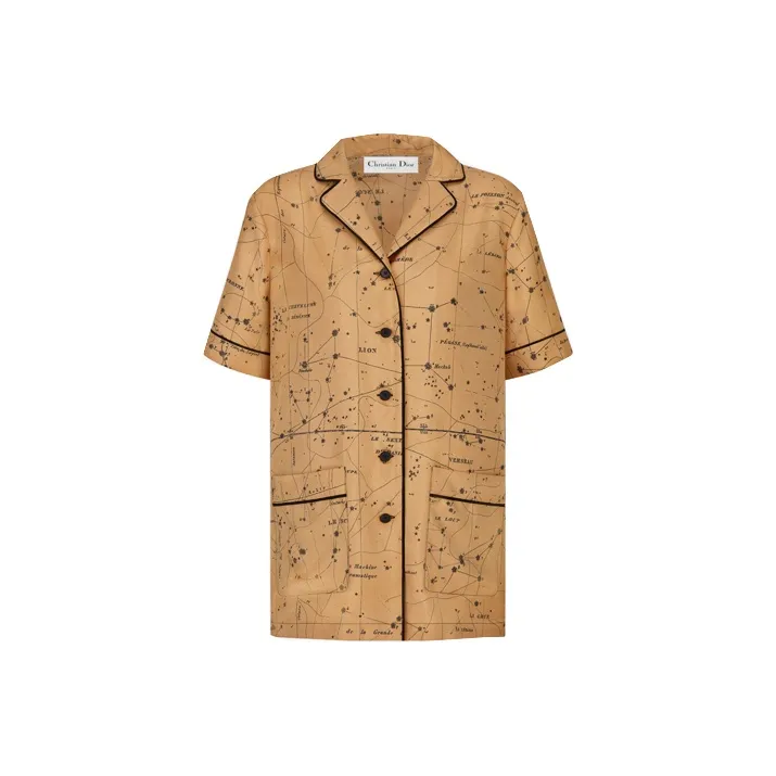 DIOR Shirts Unisex Yellow-0