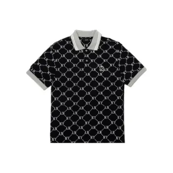 MLB Base Logo Polo Shirt Men's Black