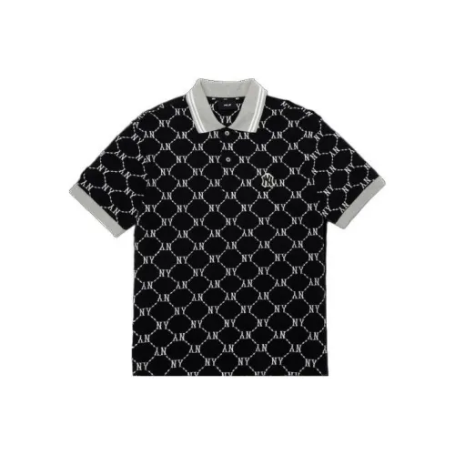 MLB Mlb Base Logo Polo Shirt Men's Black