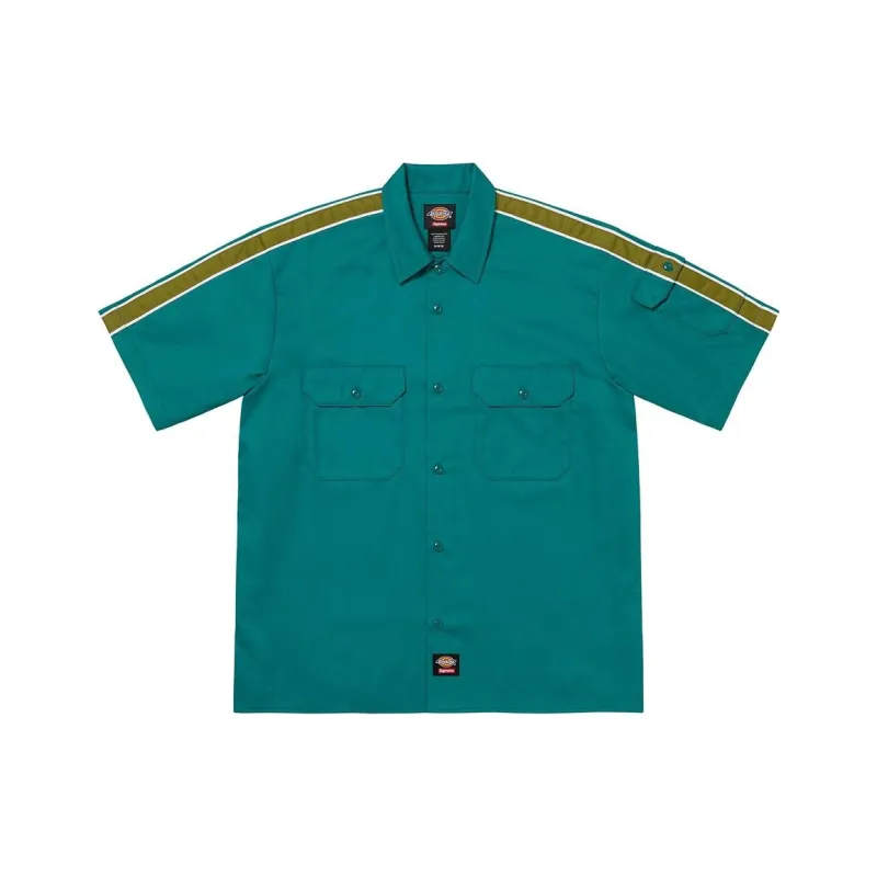Supreme Dickies Stripe S/S Work Shirt-3