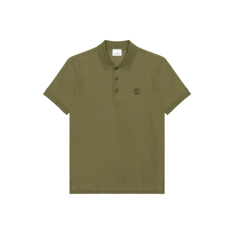 Burberry Check Trim Polo Shirt-1