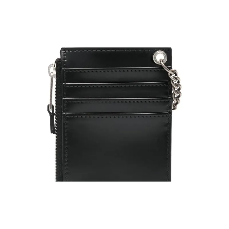 PALM ANGELS Logo Debossed Card Holder-4