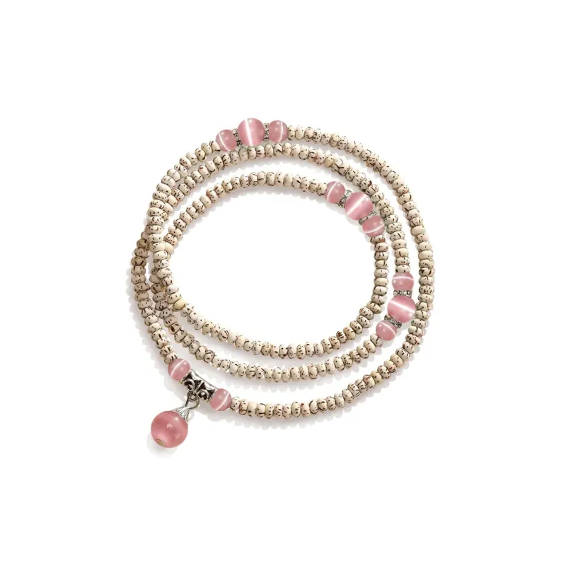 Yi Zhi Jing Star Moon Bodhi Seeds Bracelets Unisex-6