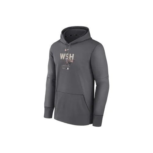 Nike Washington Nationals City Connect Practice Men's Nike Therma Mlb Pullover Hoodie
