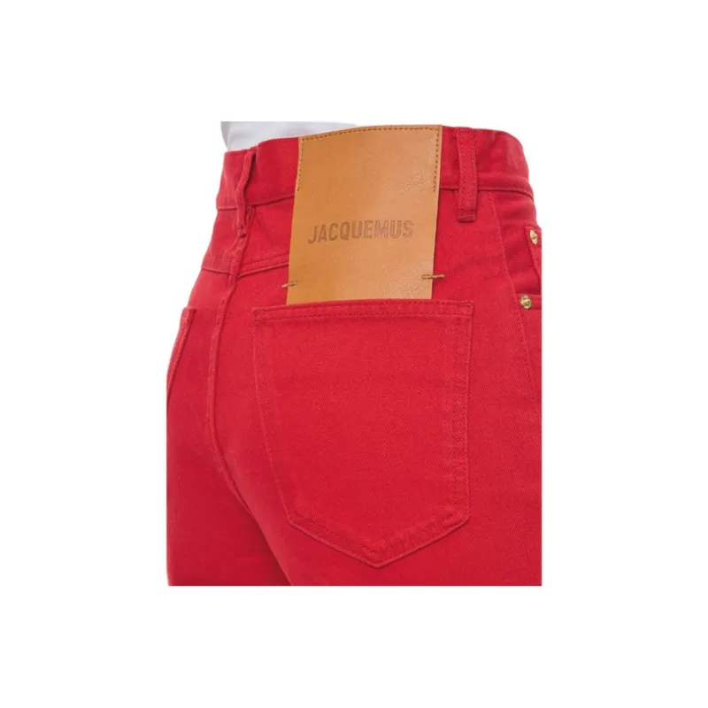 Jacquemus Le De Nimes Droit 'Red'-4