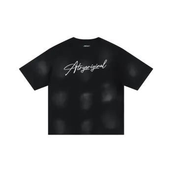 Atry Flower Body LOGO Series T Shirt Unisex Black