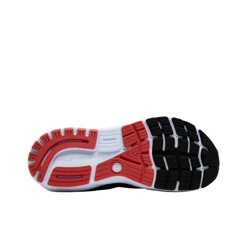 Brooks Ghost 16 Anti Slip Wear Resistant Low Top Casual Running Shoes Men's Black-5