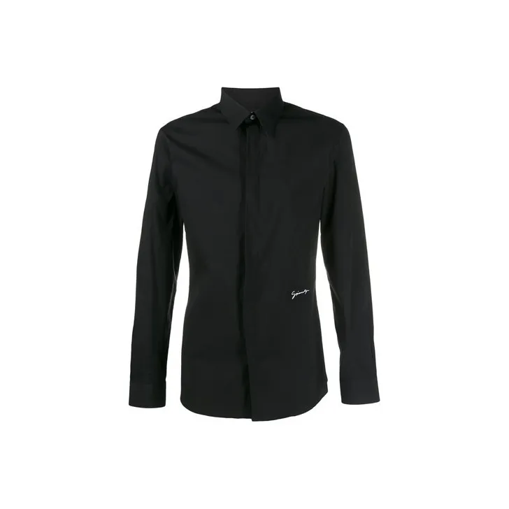 Givenchy Logo Button Down Shirt-0