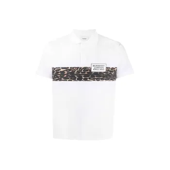 Burberry Polo Shirt Men's White