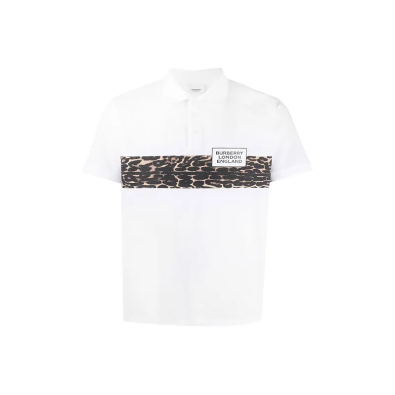Burberry Polo Shirt Men's White-0