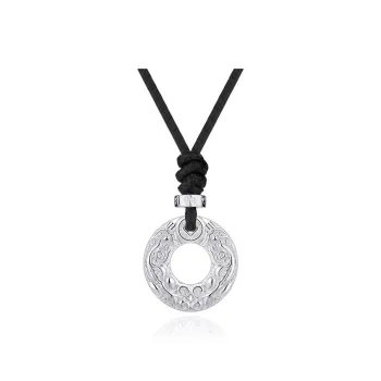 Children's Drawings S999 Fine Silver Necklaces Unisex