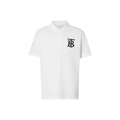 Burberry Polo Shirt Men's White