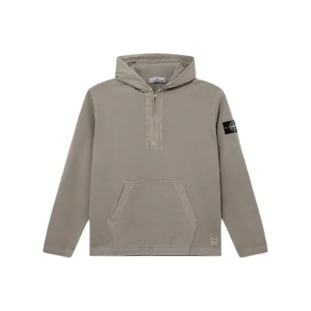 STONE ISLAND Compass motif Cotton Hoodie