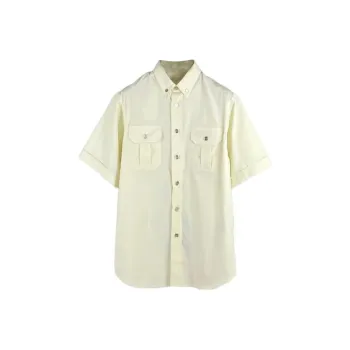 PRADA Shirts Men Yellow