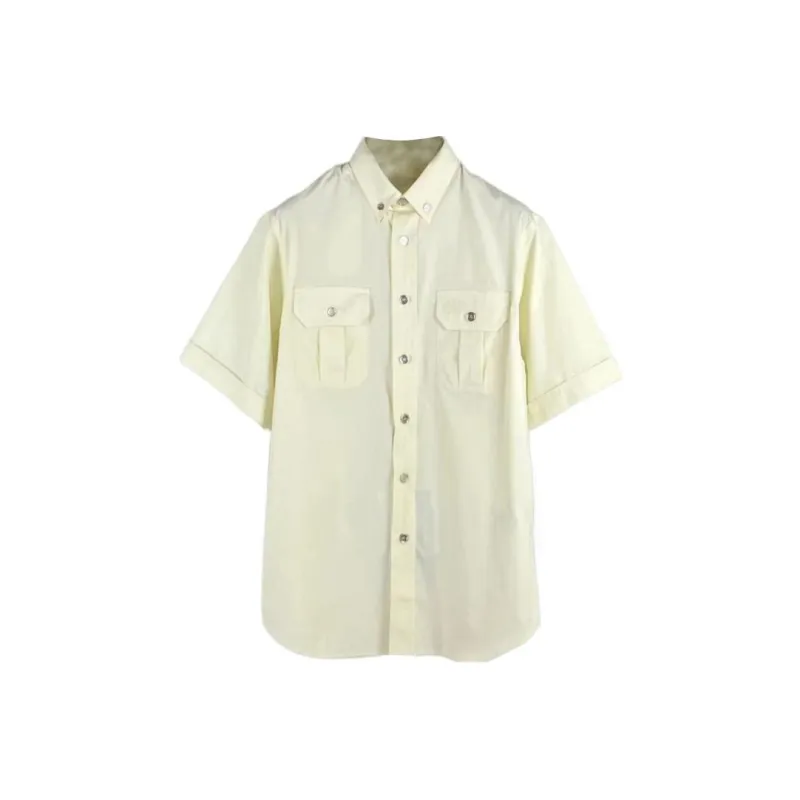 PRADA Shirts Men Yellow-0