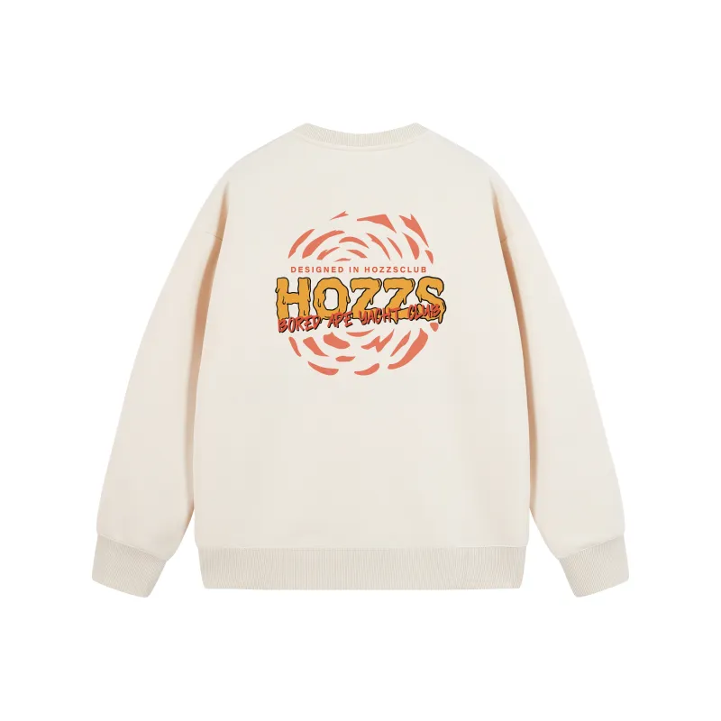 HOZZS x WULIAOYUAN LIANMINGKUAN Crew Neck Pullover Fleece Lined Hoodies & Sweatshirts Unisex-14