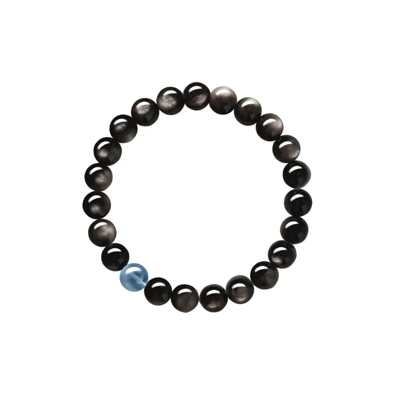 Yi Mingju Obsidian Bracelets Unisex-0