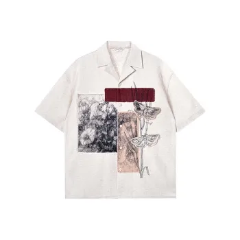 VALLEYOUTH Shirt Unisex Light Linen