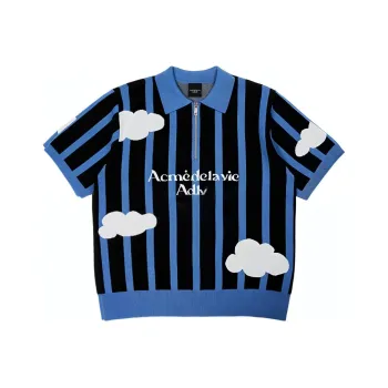 Acme De La Vie/ADLV SS22 Polo Shirt Unisex Black