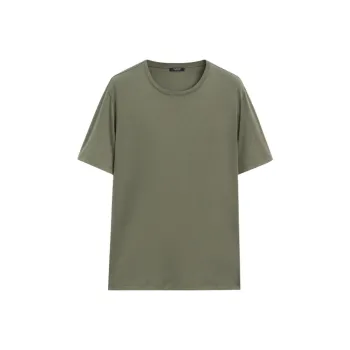 Massimo Dutti T Shirt Men's Moss Green