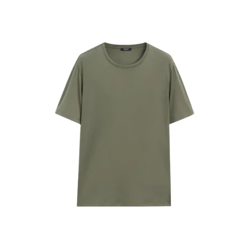 Massimo Dutti T Shirt Men's Moss Green
