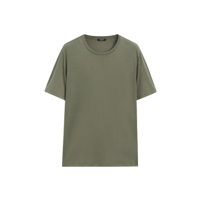 Massimo Dutti T Shirt Men's Moss Green-0