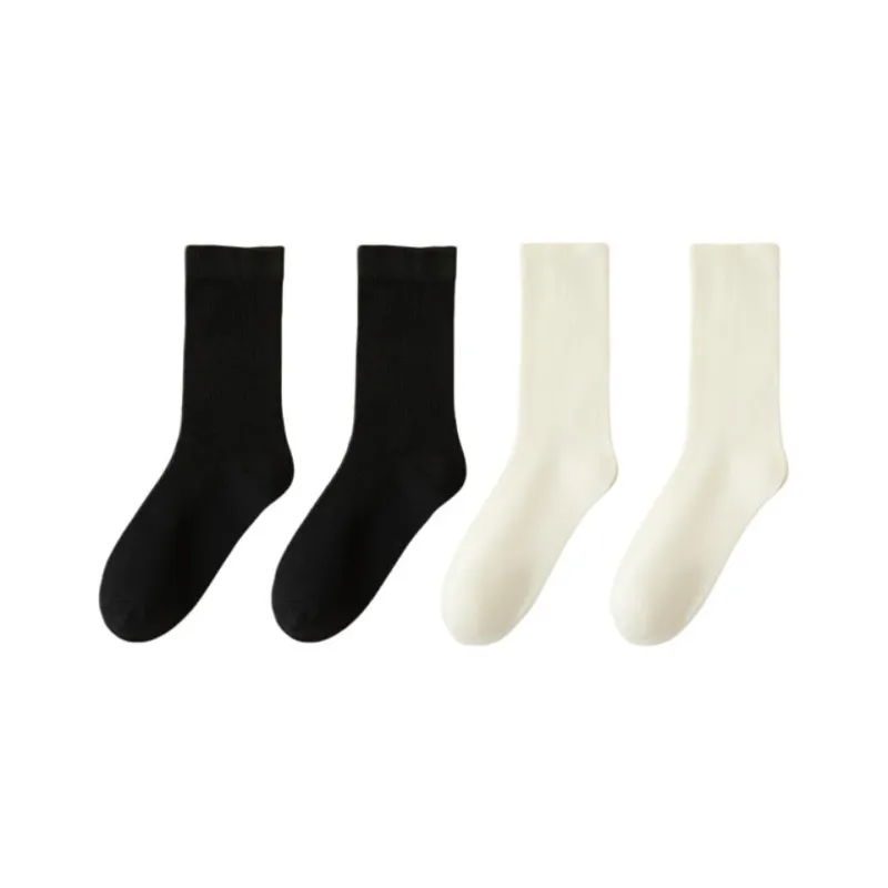 Temooues Mid Calf Socks Women's 4 Pack-4