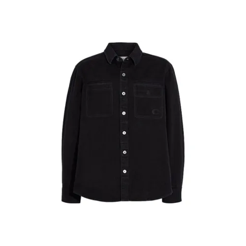 COACH Shirts Men Black